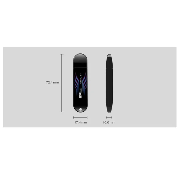 فلش مموری سیلیکون پاور Blaze B10 ظرفیت 64 گیگابایت - تصویر 3