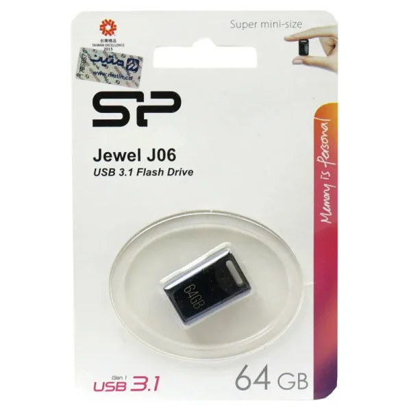 فلش مموری سیلیکون پاور Jewel J06 ظرفیت 64 گیگابایت - تصویر 2