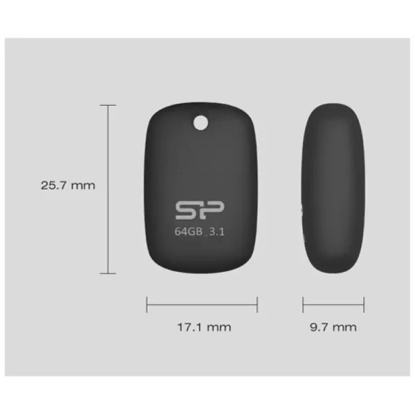 فلش مموری سیلیکون پاور Jewel J07 ظرفیت 64 گیگابایت - تصویر 3