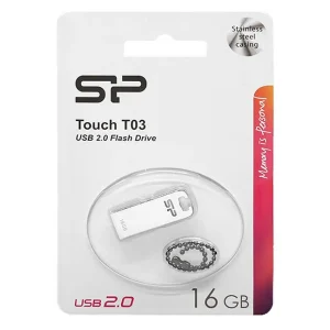 فلش مموری سیلیکون پاور Touch T03 ظرفیت 16 گیگابایت