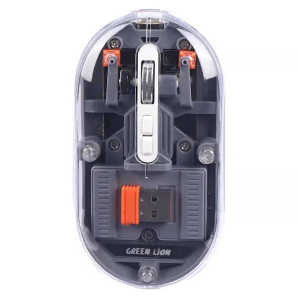 موس بی سیم گرین لاین مدل Transparent Mouse Lite GL-RM6 - تصویر 8