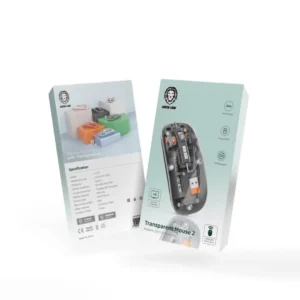 موس بی سیم گرین لاین مدل Transparent Mouse 2 GL-112