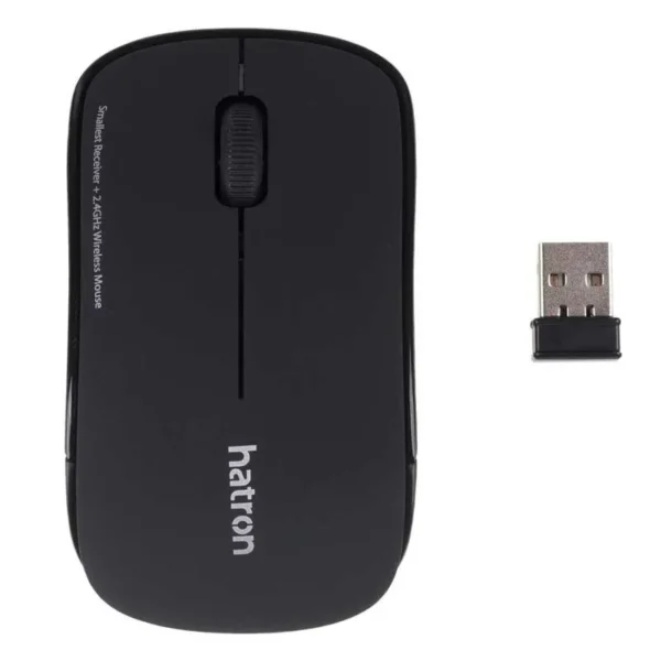 موس بی‌سیم هترون مدل HMW108SL بی صدا - تصویر 8