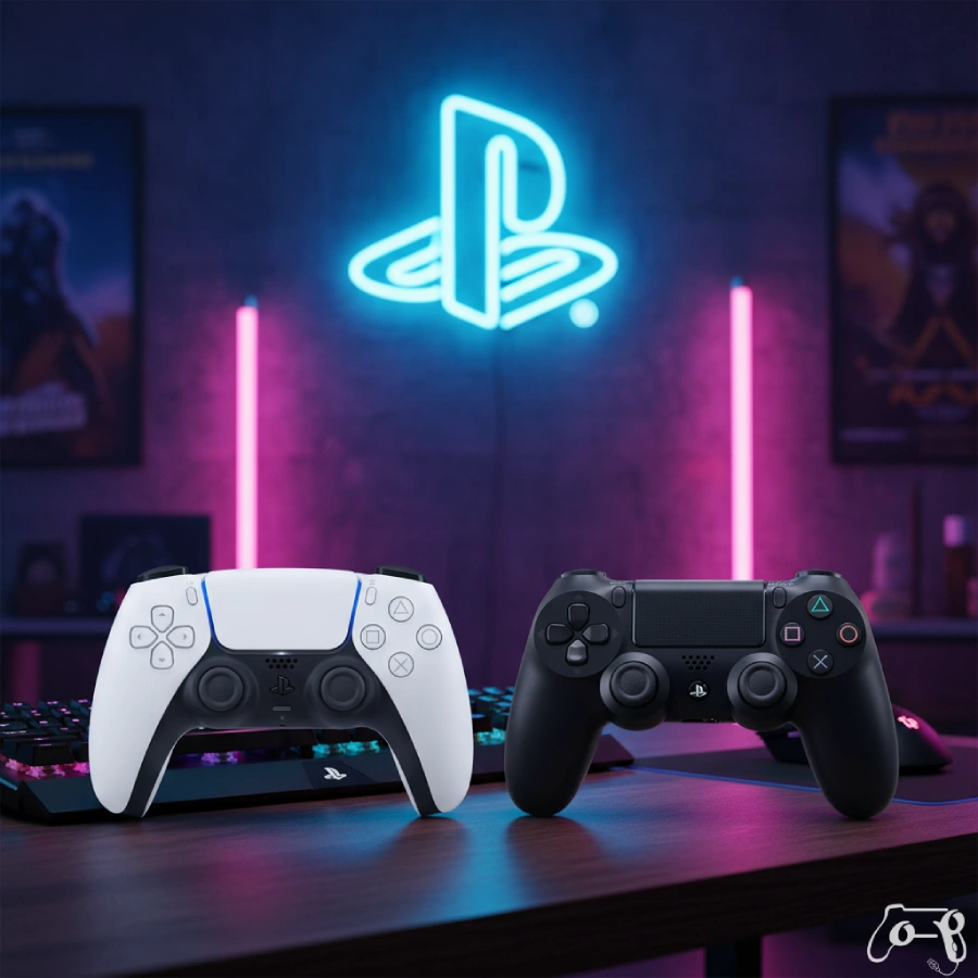 دسته Ps4 و دسته Ps5
