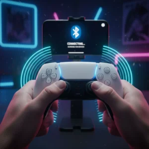 اتصال دسته PS5 به گوشی