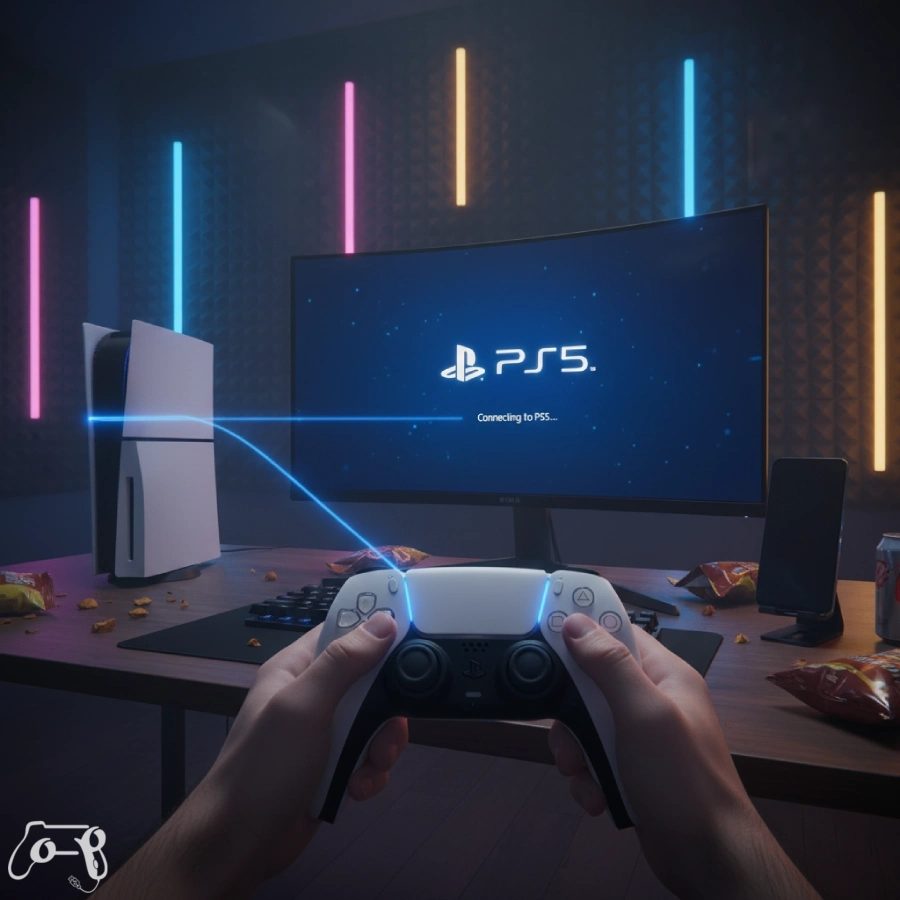 اتصال دسته PS5 به گوشی اندروید