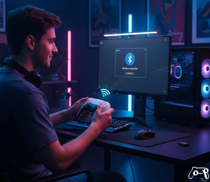 اتصال دسته ps5 به کامپیوتر