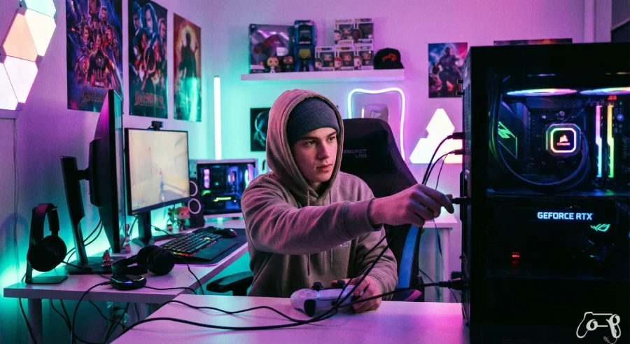 اتصال دسته ps5 به کامپیوتر