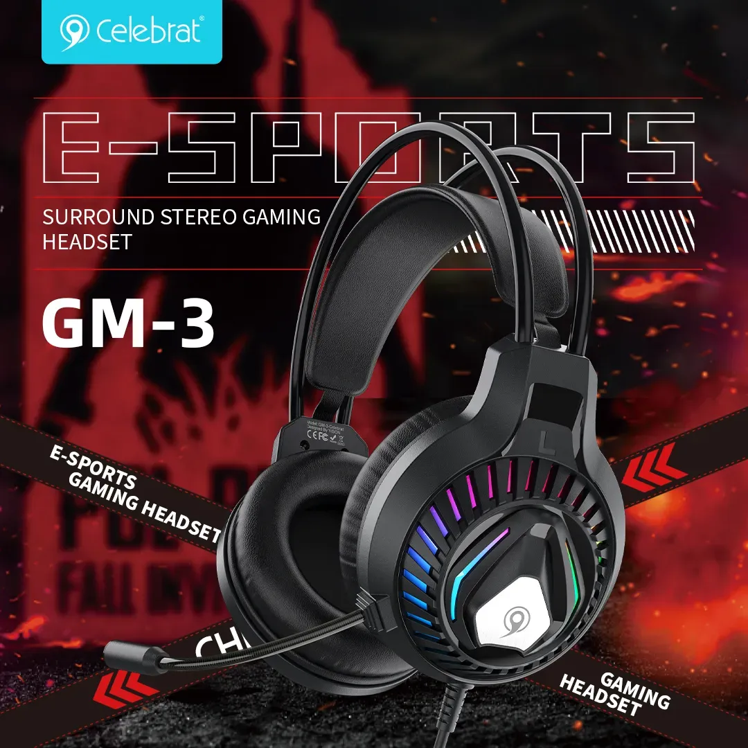 هدست گیمینگ سلبریت مدل GM-3